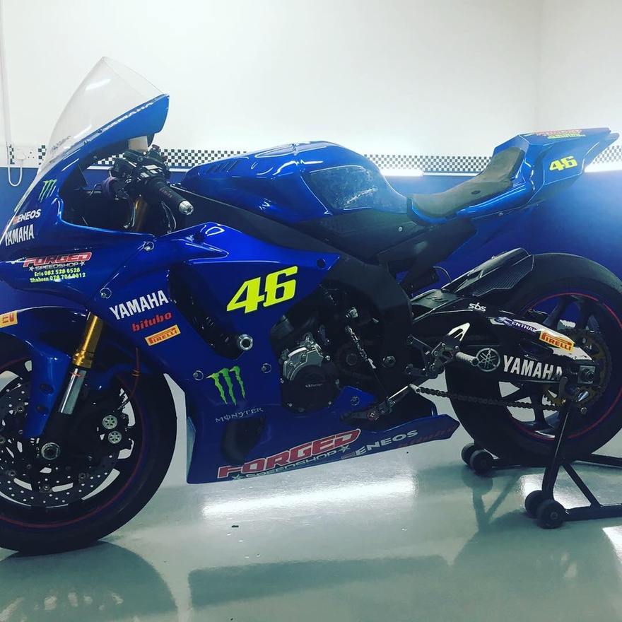 Forged Speedshop Race Bike Livery